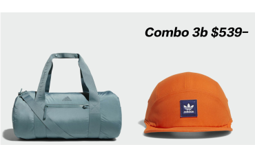 Adidas Combo 3b: VFR Roll Duffel Bag x 3MC Five Panel Hat